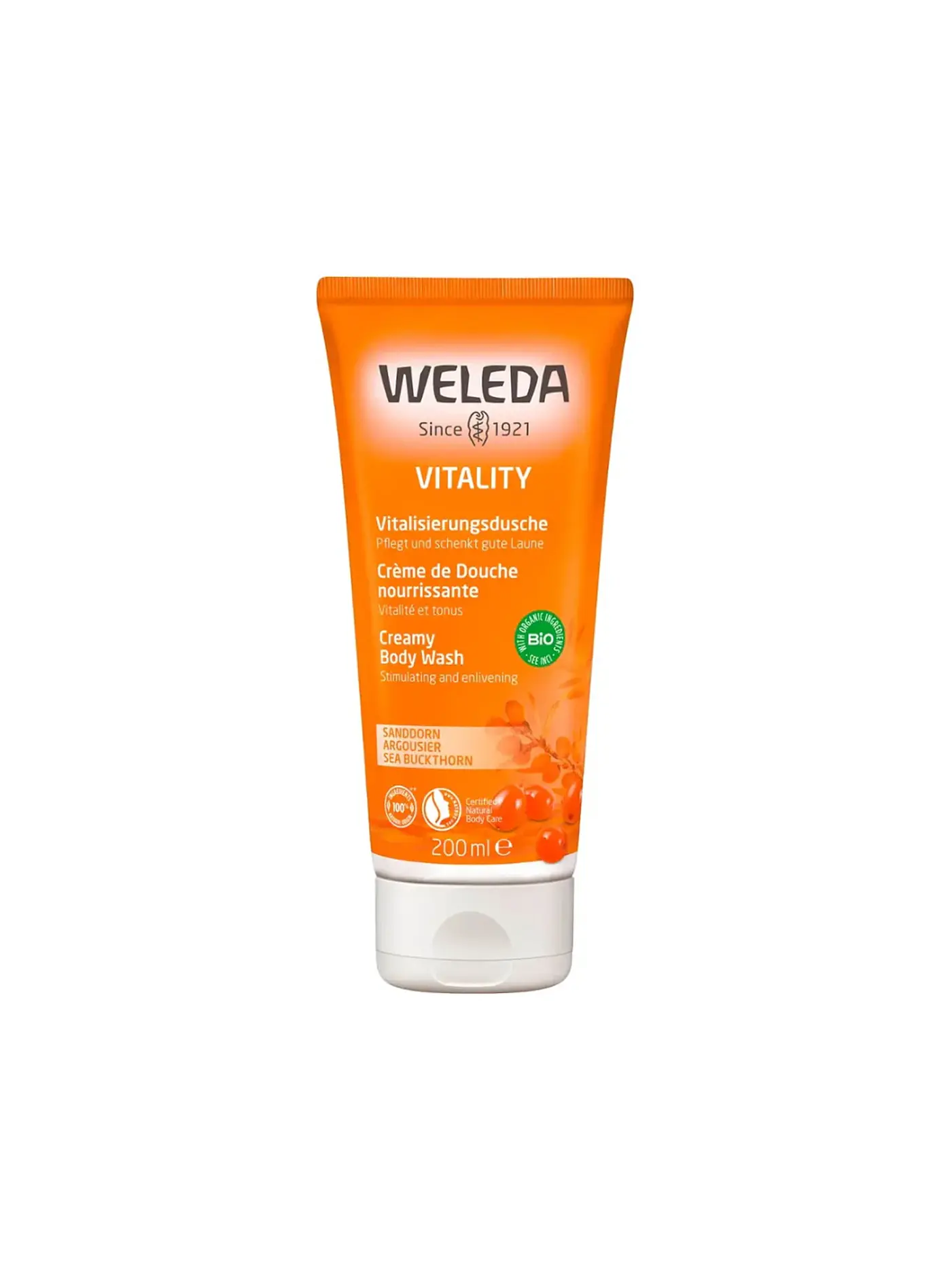 WELEDA | Sanddorn Vitalisierungsdusche 200nl | 
